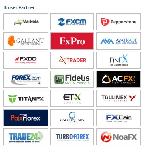 Die aktuellen Partner-Broker von Signal Trader